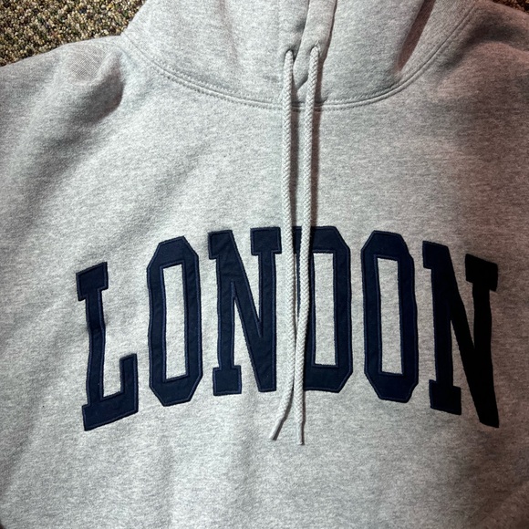 John Galt Christy London Oversize Hoodie, 1SZ, Gray - Picture 2 of 8